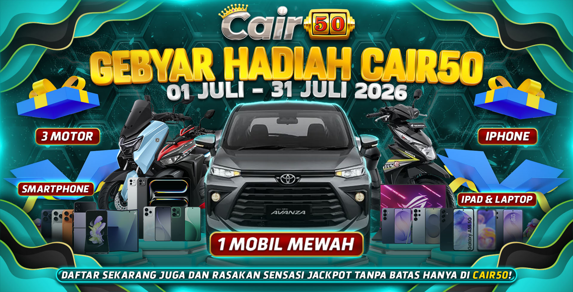 GEBYAR HADIAH CAIR50